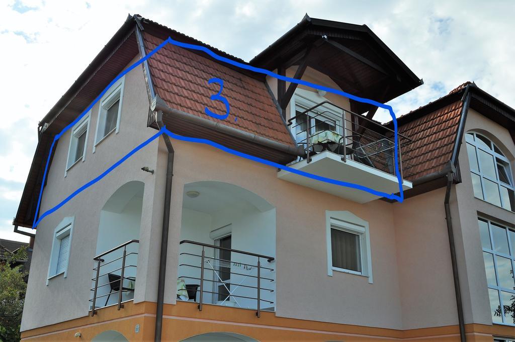 Katalin Apartmanház Zalakaros Exterior foto
